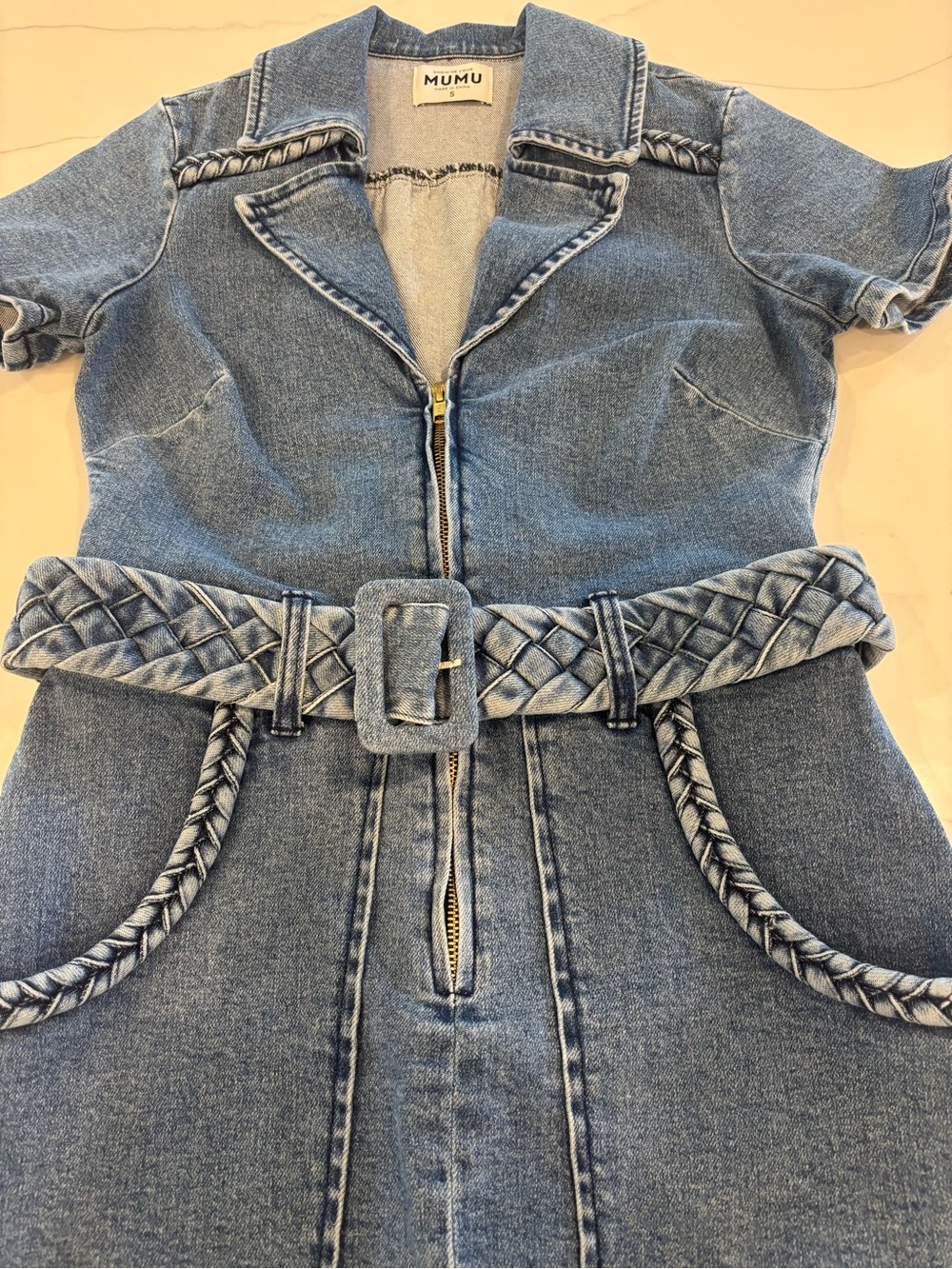 Show Me Your Mumu Denim Dress - Picture 2 of 4
